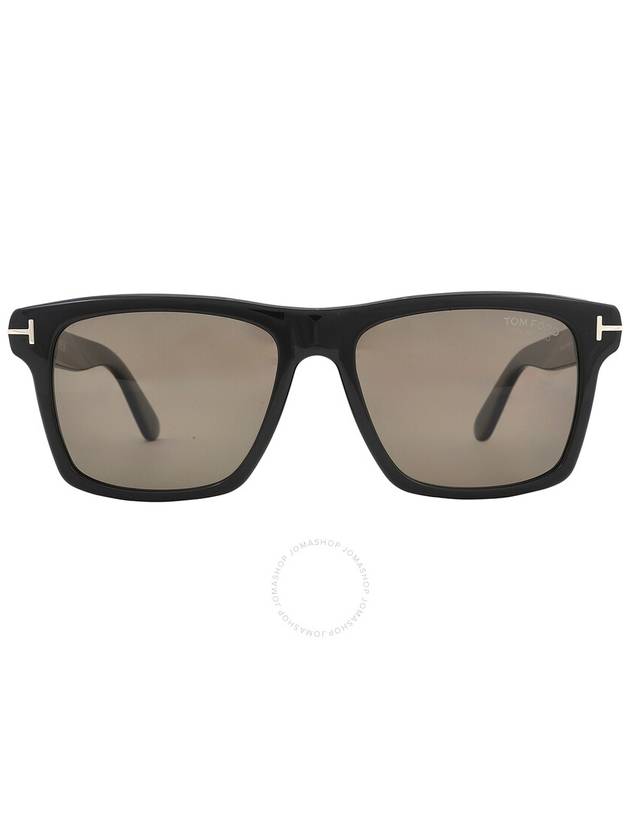 Tom Ford Buckley Polarized Roviex Square Men's Sunglasses FT0906 01H 58 - TOM FORD - BALAAN 1