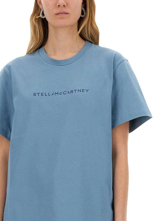 Stella McCartney T-Shirt With Logo - STELLA MCCARTNEY - BALAAN 4