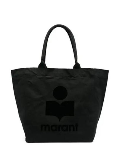 Yenky Logo Tote Bag Black - ISABEL MARANT - BALAAN 2