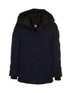 Carson Hooded Padding Parka Atlantic Navy - CANADA GOOSE - BALAAN 2