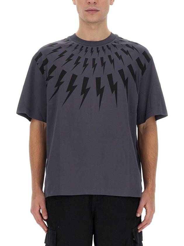 Neil Barrett T-Shirt With Print - NEIL BARRETT - BALAAN 1