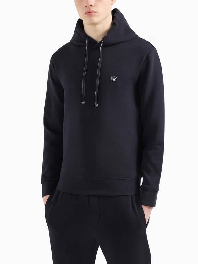 Men's Logo Hood Navy - EMPORIO ARMANI - BALAAN 3