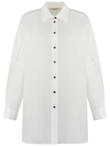 Philosophy Di Lorenzo Serafini Cotton Blend Shirt - PHILOSOPHY DI LORENZO SERAFINI - BALAAN 1