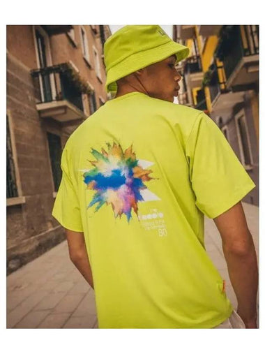 Diadora Festa Graphic Cool T Shirt LIME - DIADORA - BALAAN 1