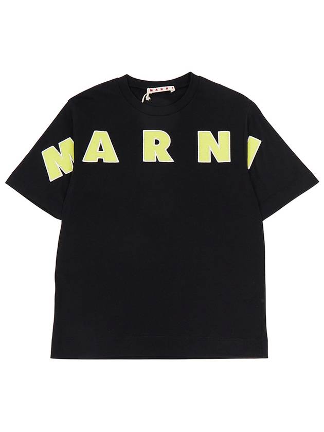 Kids short sleeved t shirt M01265 M00RF 0M900 Adults can wear - MARNI - BALAAN 1