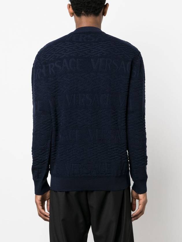 sweater 10075111A05369 1UE40 blue - VERSACE - BALAAN 6