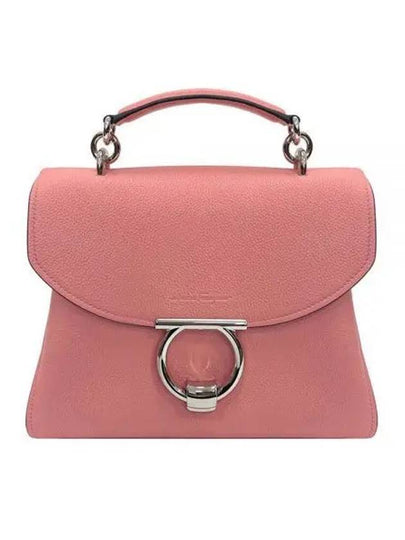 Gancini Small Tote Bag Pink - SALVATORE FERRAGAMO - BALAAN 2