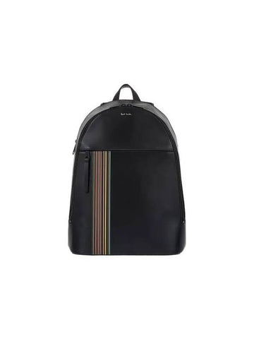 Side stripe leather backpack black 271732 - PAUL SMITH - BALAAN 1