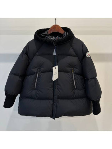 Kids RONDA Padded Jacket Black Girls 10A - MONCLER - BALAAN 1