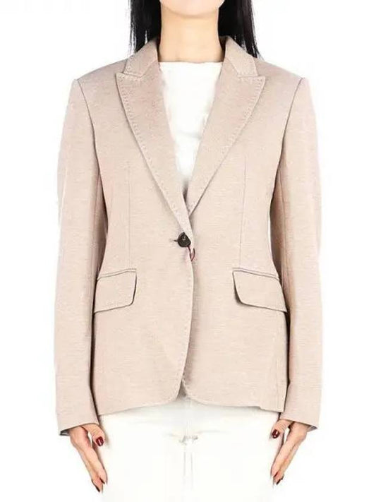 Operoso Single Blazer Jacket Beige Pink - MAX MARA - BALAAN 2