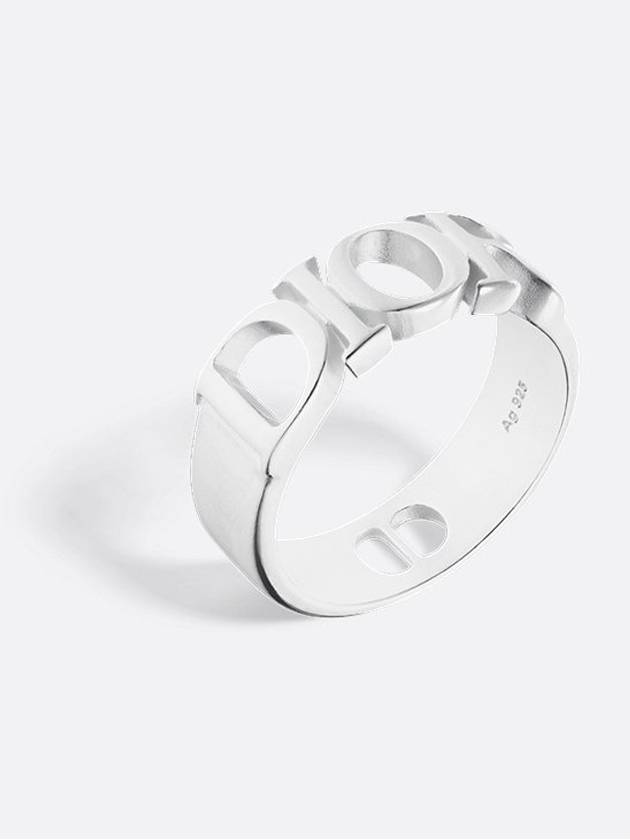 Letters Ring Silver - DIOR - BALAAN 6