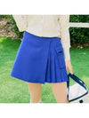 Wrap pocket culottes blue - BENECIA12 - BALAAN 2