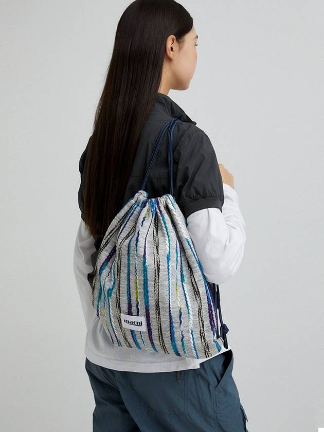 DRAWSTRING SW BACKPACK STRIPE - MACNI - BALAAN 3