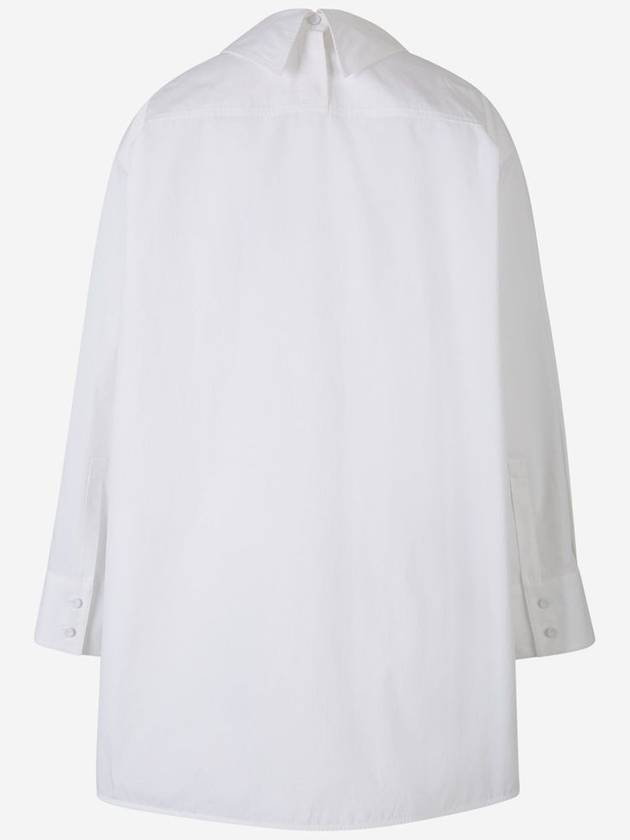 Blouse Shirt OPTIC WHITE - JIL SANDER - BALAAN 3