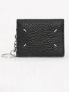 4 Stitch Keyring Card Wallet Black - MAISON MARGIELA - BALAAN 3