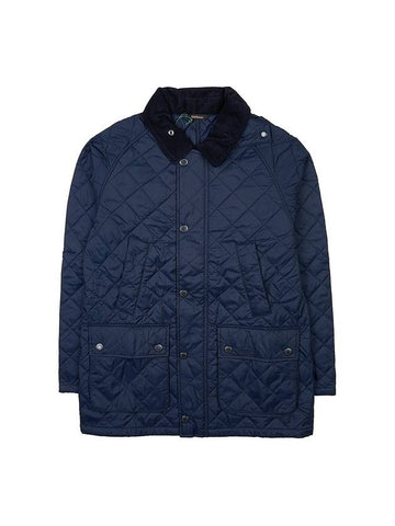 Ashby Quilted Jacket Navy - BARBOUR - BALAAN 1