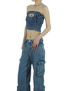 Women's M Clarksville Sleeveless Blue - DIESEL - BALAAN 6