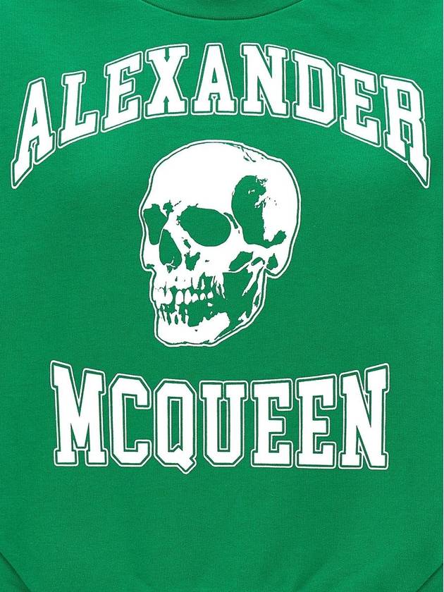 Alexander McQueen 'Varsity Skull' Sweatshirt - ALEXANDER MCQUEEN - BALAAN 4