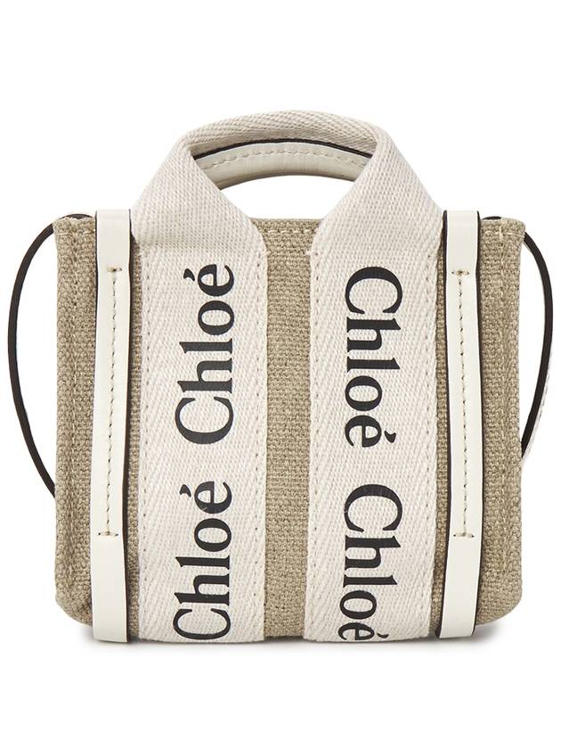 Nano Woody Tote Bag White - CHLOE - BALAAN 4