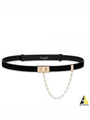 Caro  20MM Smooth Calfskin Belt Black - DIOR - BALAAN 2