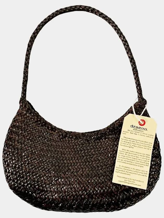 25 Season Dragon Bag Nova Luna Dark Brown Hobo 8020 - DRAGON DIFFUSION - BALAAN 6