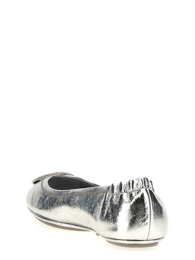 Minnie Travel Ballet Silver - TORY BURCH - BALAAN 4