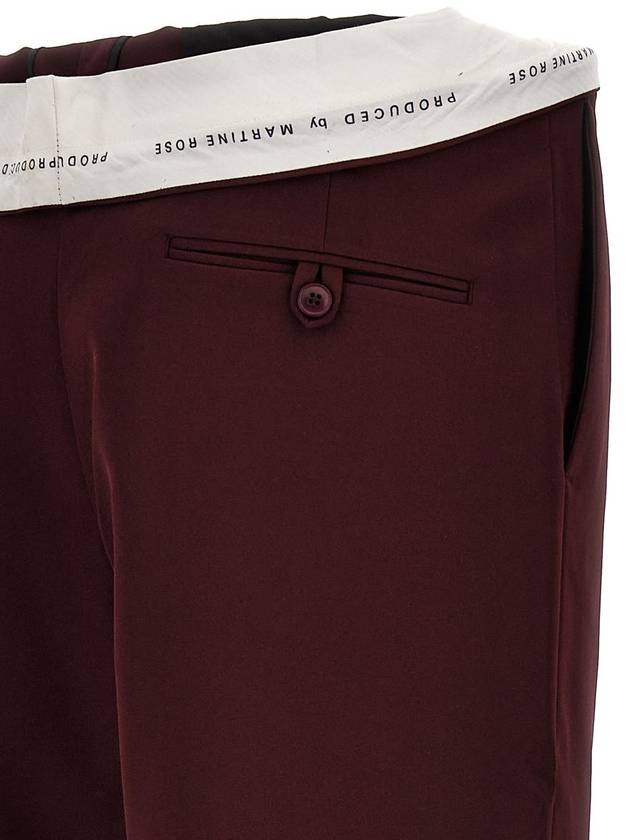 Martine Rose 'Rolled Waistband Tailored' Pants - MARTINE ROSE - BALAAN 4