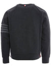 4 Bar Stripe Sweatshirt Dark Grey - THOM BROWNE - BALAAN 4