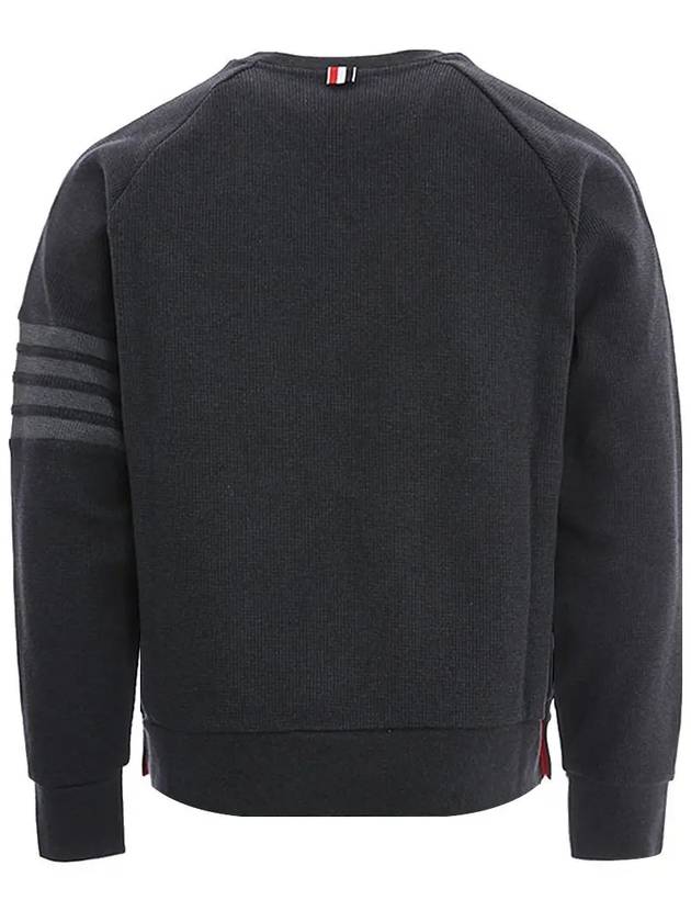 4 Bar Stripe Sweatshirt Dark Grey - THOM BROWNE - BALAAN 4