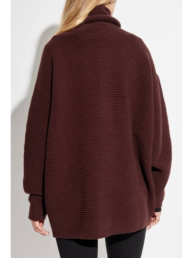 ADIDAS Originals Turtleneck With Logo, Women's, Brown - ADIDAS ORIGINALS - BALAAN 4