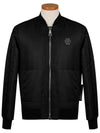 Logo Bomber Jacket Black - PHILIPP PLEIN - BALAAN 3