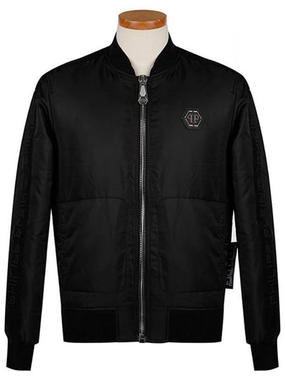 Logo Bomber Jacket Black - PHILIPP PLEIN - BALAAN 2