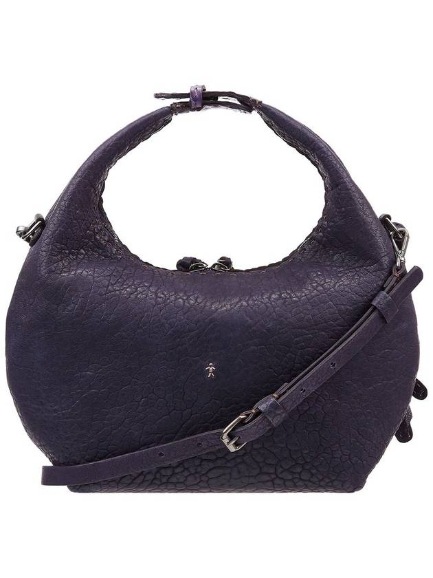 Crocodile leather round hand shoulder cross bag IR - HENRY BEGUELIN - BALAAN 2