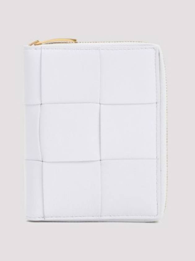 Intrecciato Zip Around Half Wallet Mus Washed - BOTTEGA VENETA - BALAAN 2