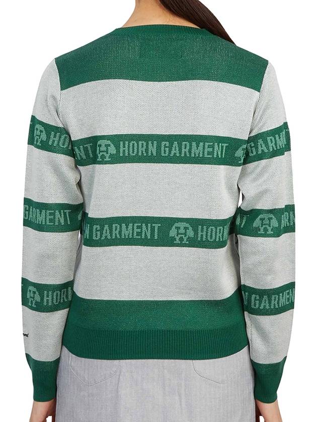 Golf Wear Knit HHW 2A AB52 GREEN - HORN GARMENT - BALAAN 4