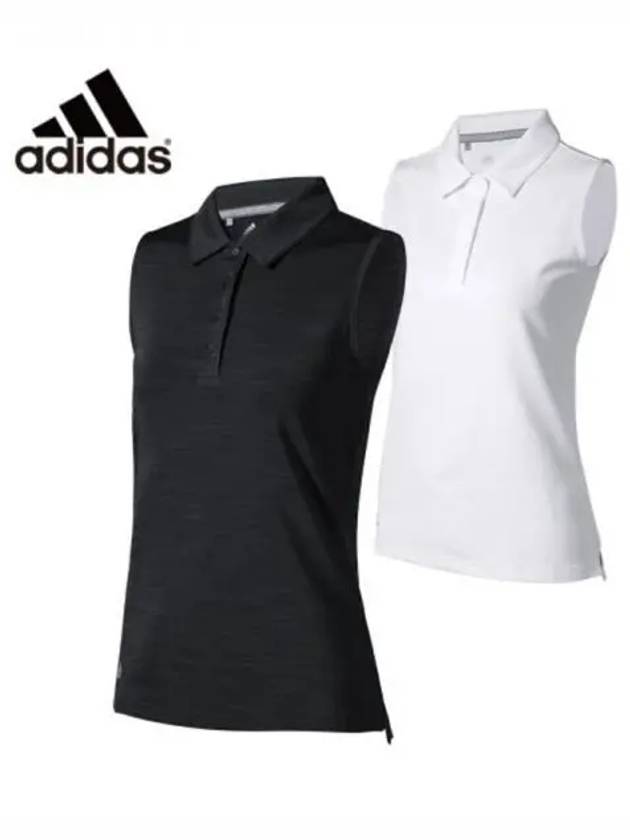 Essential 3 Stripe Polo T shirt Women Sleeveless CE3076 CE3079 Domestic Product GQG022081776892 - ADIDAS GOLF - BALAAN 1