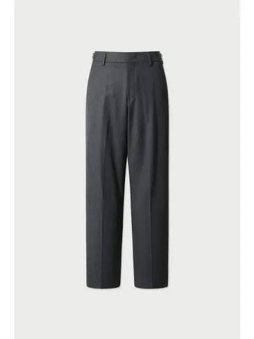 SOLID Wide Buckle Tab Pants GRAY - IRO - BALAAN 1