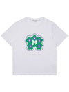 Met Signature Flower Short Sleeves T-Shirt White - METAPHER - BALAAN 5