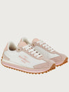 Panelled Low-Top Sneakers Pink - SALVATORE FERRAGAMO - BALAAN 3