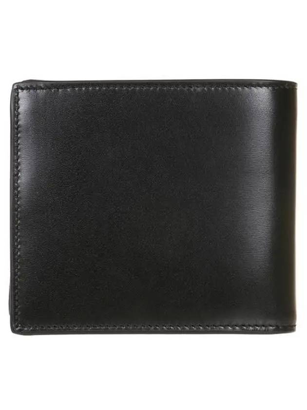 East/West Wallet In Smooth Leather Black - SAINT LAURENT - BALAAN 5