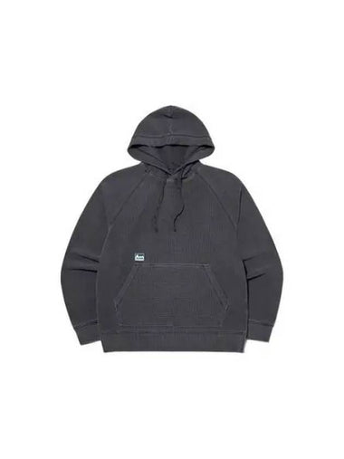 KODAK Apparel Scenery Waffle Washing Hoodie CHARCOAL - KODO - BALAAN 1