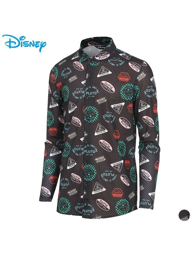 Mesh Pattern Long Sleeve Southern Shirt DN1MSH001 - DISNEY GOLF - BALAAN 1