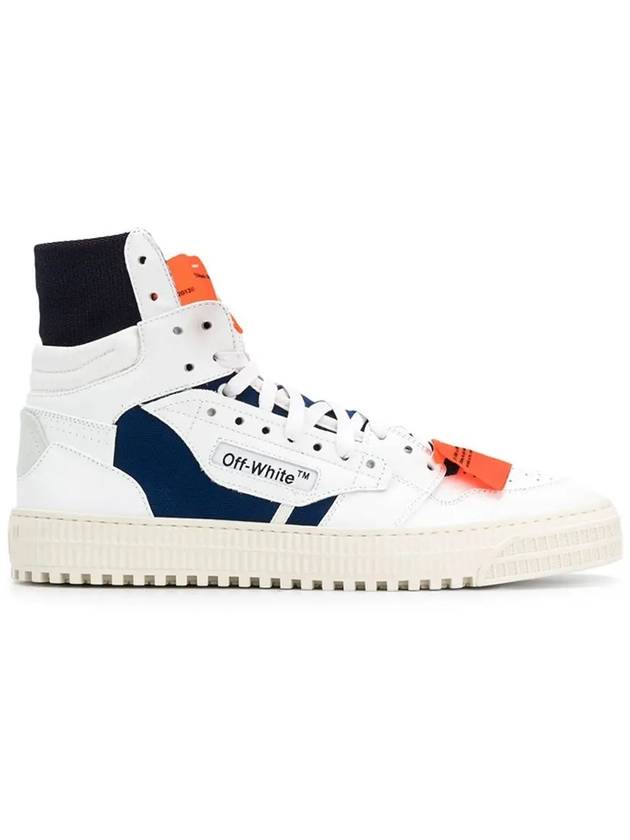 leather high-top sneakers - OFF WHITE - BALAAN 3