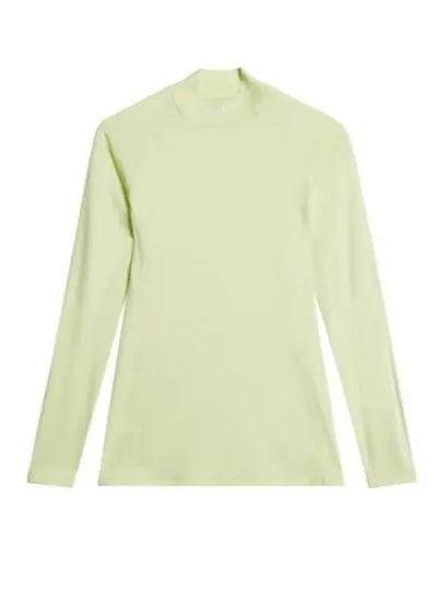 Asa soft compression long sleeve t shirt pale lime yellow - J.LINDEBERG - BALAAN 2