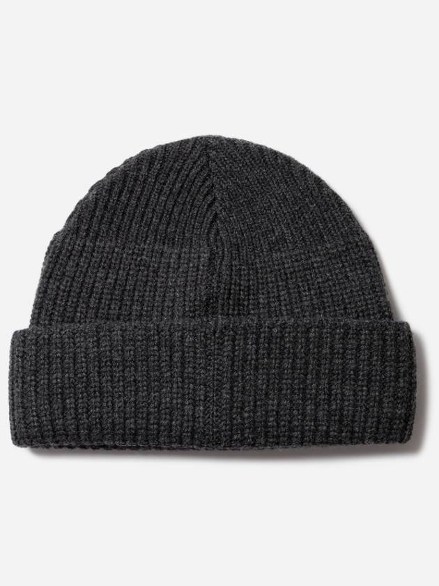 Sporty ORB Logo Beanie Gray Melange Color - VIVIENNE WESTWOOD - BALAAN 3