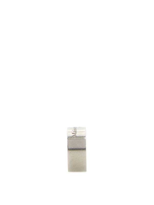 Engraved Logo Ring Silver - MAISON MARGIELA - BALAAN 3