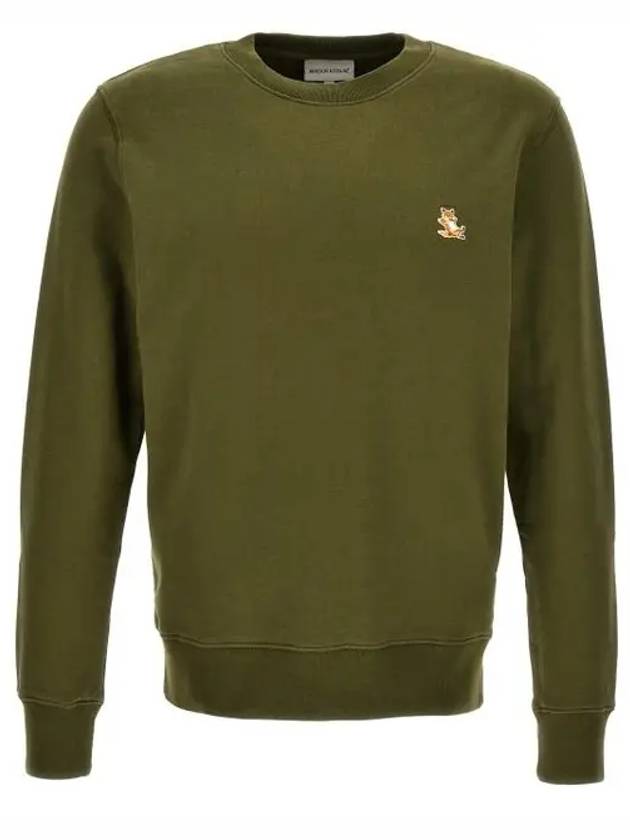 Chillax Patch Regular Sweatshirt Green - MAISON KITSUNE - BALAAN 2