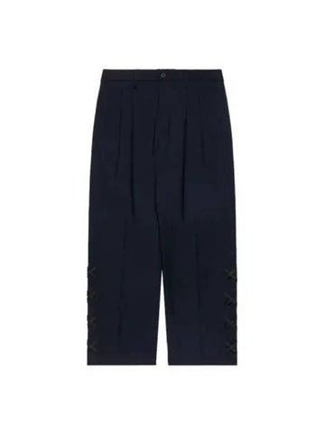 Criss Crossed Pants Navy - CLOT - BALAAN 1