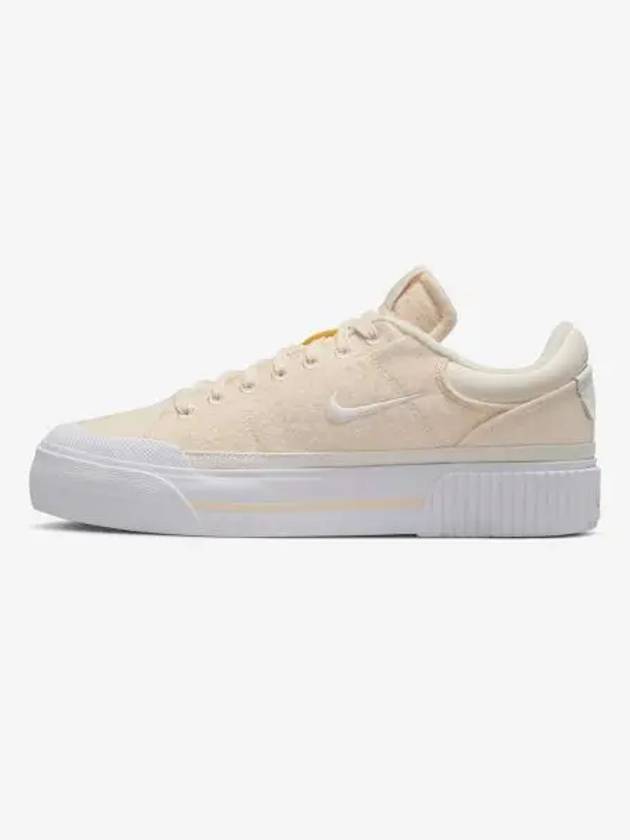 Court Legacy Lift Low Top Sneakers Pale Ivory - NIKE - BALAAN 2