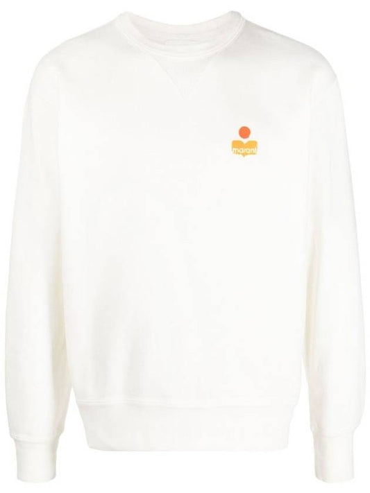 Mike Mike Logo Sweatshirt White - ISABEL MARANT - BALAAN 2